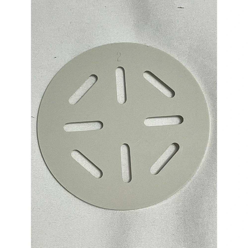 Pampered Chef Cookie Press Parts Cookie Disc # 2 Replacement Disc Fast Shipping